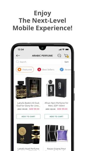 samawa perfumes screenshot