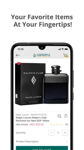 samawa perfumes screenshot