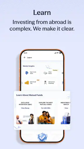 SBNRI: NRI Mutual Funds, Tax screenshot