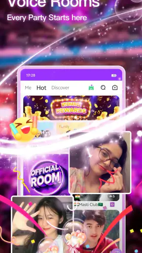 SeaU Chat - Voice Party Rooms screenshot