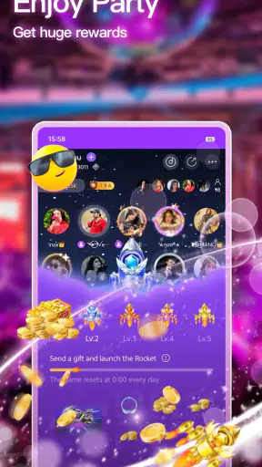SeaU Chat - Voice Party Rooms screenshot