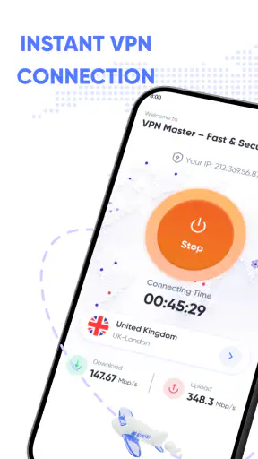 Secure VPN Proxy & WiFi Shield screenshot