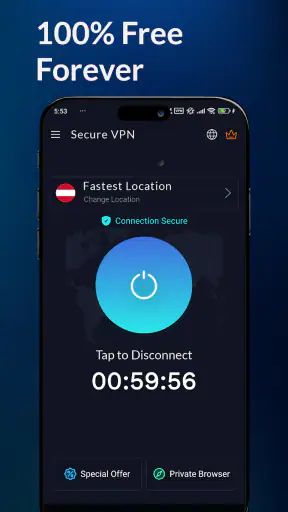 Secure VPN - في بي ان آمن screenshot