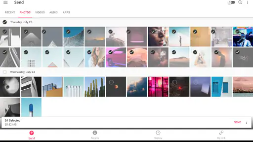 Send Anywhere (إرسال الملفات) screenshot