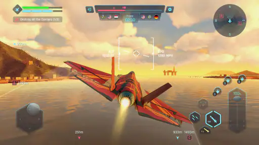 Sky Warriors:لعبة معارك طائرات screenshot