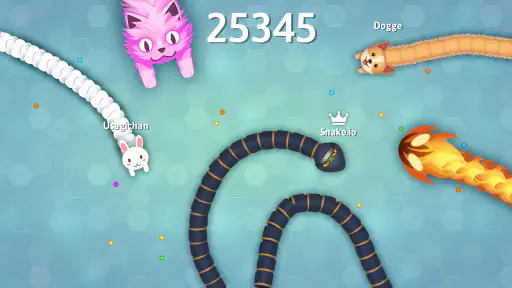 Snake.io ألعاب ثعبان .io مرحة screenshot