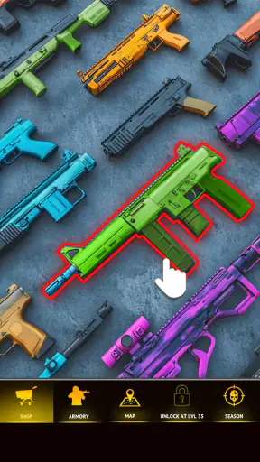 Sniper Area:  لعبة الجيش، screenshot