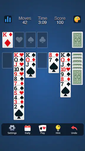 Solitaire Klondike Classic screenshot