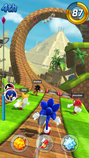Sonic Forces -لعبة معارك الركض screenshot