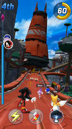 Sonic Forces -لعبة معارك الركض screenshot