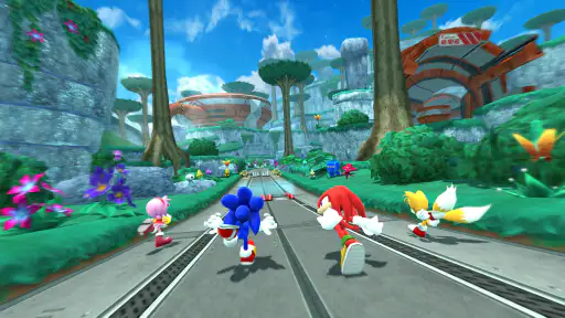 Sonic Forces -لعبة معارك الركض screenshot