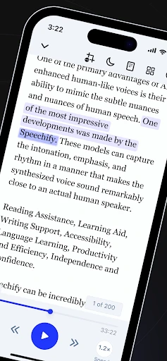 Speechify لتحويل النص إلى كلام screenshot