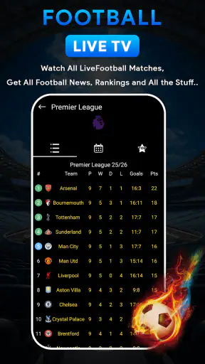SportzFy-Live Football TV 2026 screenshot