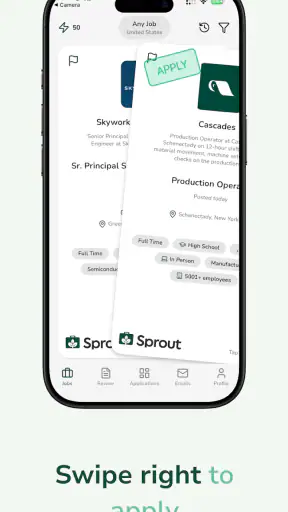 Sprout - AI Job Search screenshot