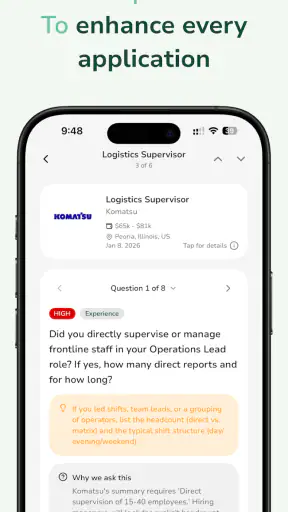 Sprout - AI Job Search screenshot