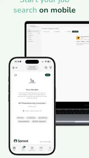 Sprout - AI Job Search screenshot