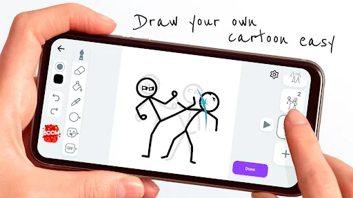 Stickman: رسم الرسوم المتحركة screenshot