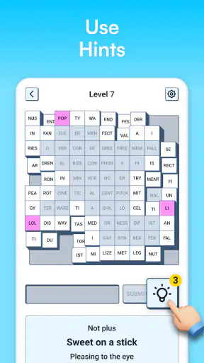 Syllatiles - Word Puzzle Game screenshot