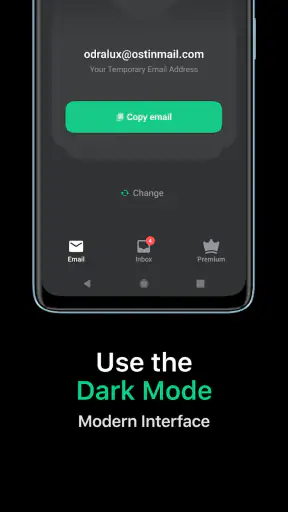 Temp Mail - بريد إلكتروني مؤقت screenshot