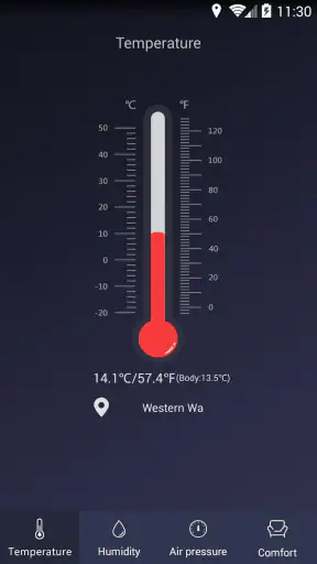 Thermometer - Hygrometer screenshot