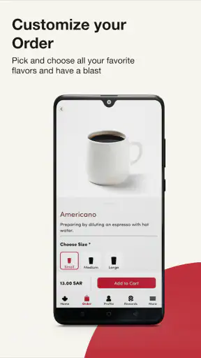 Tim Hortons Middle East screenshot