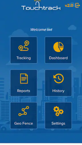 TouchTrak screenshot