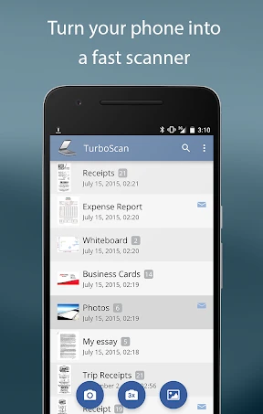 TurboScan™ Pro: PDF scanner screenshot