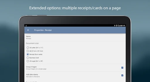 TurboScan™ Pro: PDF scanner screenshot