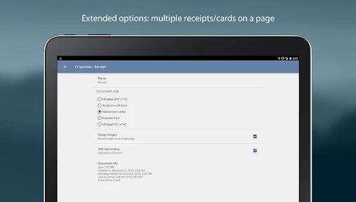 TurboScan™ Pro: PDF scanner screenshot