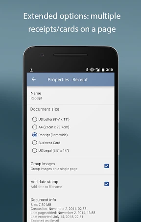 TurboScan™ Pro: PDF scanner screenshot