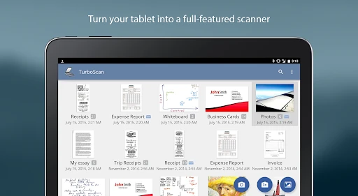 TurboScan™ Pro: PDF scanner screenshot