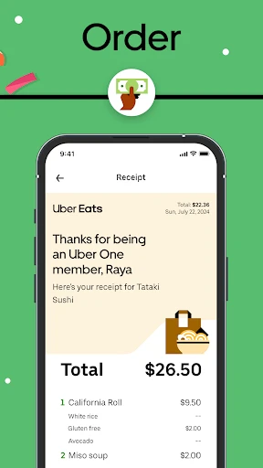 Uber Eats: خدمة توصيل الطعام screenshot
