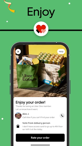 Uber Eats: خدمة توصيل الطعام screenshot