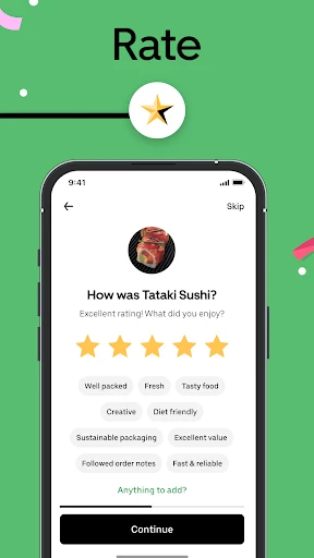 Uber Eats: خدمة توصيل الطعام screenshot
