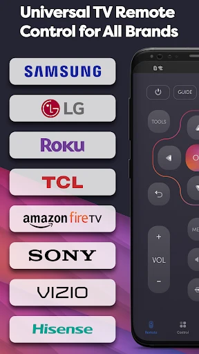 Universal TV Remote Control screenshot