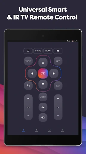 Universal TV Remote Control screenshot