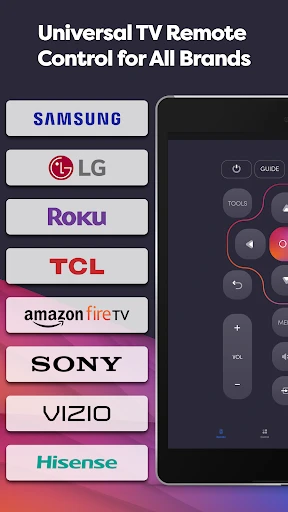 Universal TV Remote Control screenshot