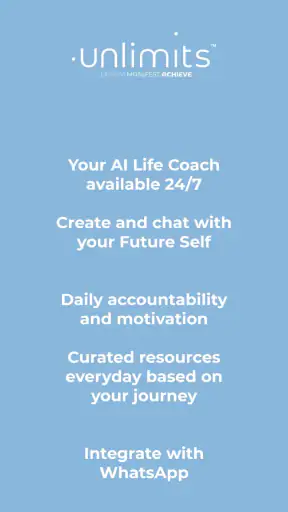Unlimits: AI Life Coach screenshot