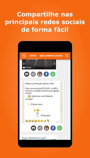 Vídeos e imagens para whatsapp screenshot