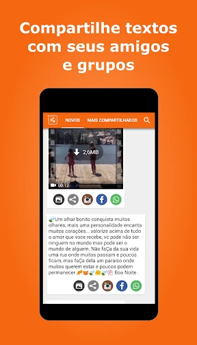Vídeos e imagens para whatsapp screenshot
