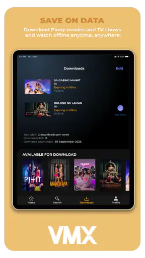 Vivamax (VMX) screenshot