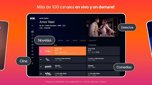 ViX: TV, Deportes y Noticias screenshot