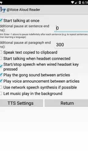 @Voice Aloud Reader (TTS قارئ) screenshot