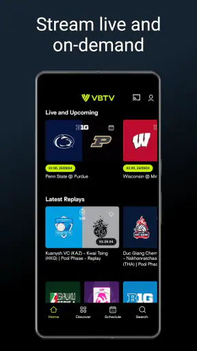 Volleyball TV - Streaming App screenshot