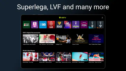 Volleyball TV - Streaming App screenshot