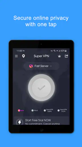 VPN Proxy Speed - Super VPN screenshot
