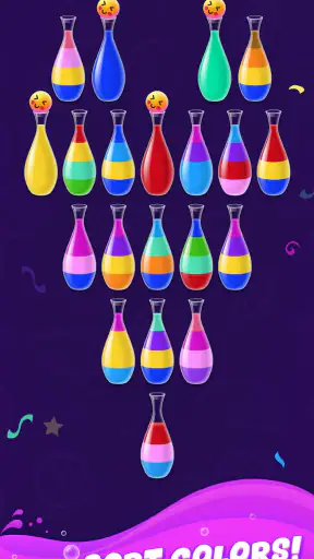Water Sort - بازی فکری screenshot