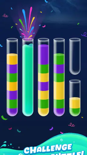 Water Sort - بازی فکری screenshot