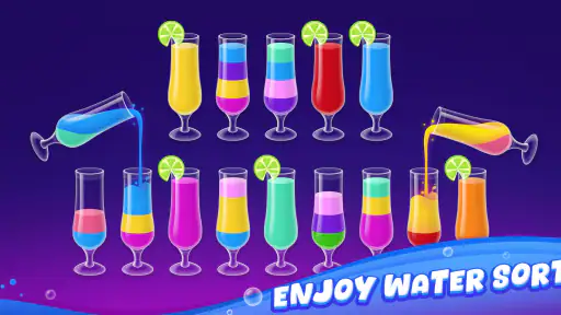 Water Sort - بازی فکری screenshot