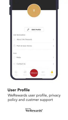 We Rewards screenshot
